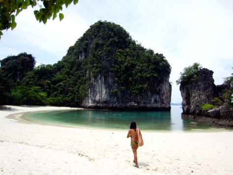 At Hong Island beach