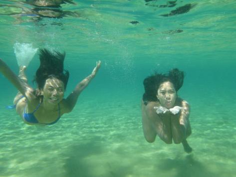 Or how about synchronized underwater cam-whoring?