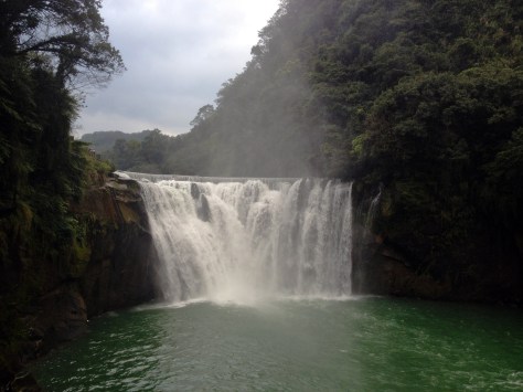 Shifen waterfalls... found!