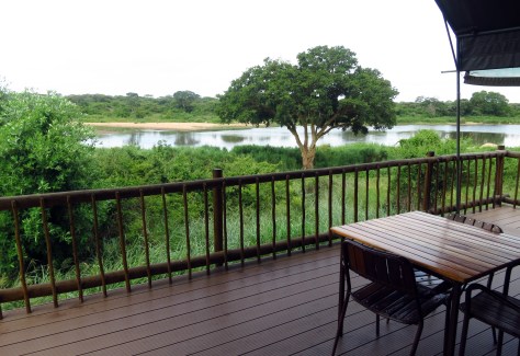 We spent the rest of our stay in tents at the Lower Sabie camp. Talk about a gorgeous view -- if you're lucky enough to get a perimeter tent, you'll be greeted at sunrise by the hippos, buffaloes, and elephants grazing by the river next to your tent. The camp also offers a boardwalk along the river, so that you can watch the wildlife for once while not inside a vehicle. 