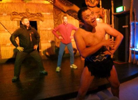 How's that for a Haka face?