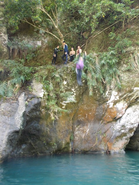 I brought along my GoPro, only to find out that its battery was drained. It was Jim to the rescue with his waterproof camera! We really owe a lot to our guides for capturing and preserving a lot of fun memories for me and my friends. 