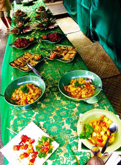 The fruits (and meats and vegetables) of our labor.