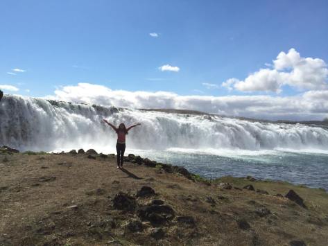 Free spirit at Faxafoss
