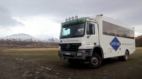 You know you're up for adventure when the wheels of your bus look like this.