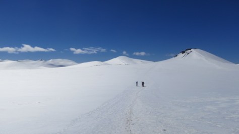 If you're looking for something a little more solid than floating icebergs, then hiking on glaciers is something you can do all year round in Iceland.