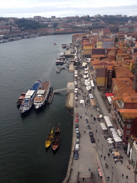 Small bistros and restaurants line the Duoro River, inviting everyone to take a break and take a swig of the sweet life.