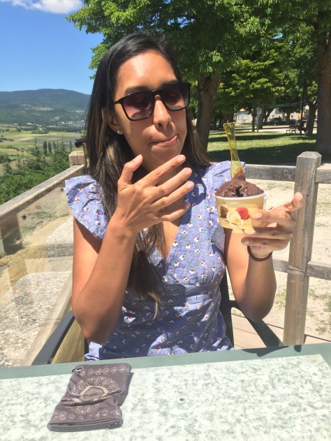 Methinks the big kid in me REALLY likes chocolate ice cream.